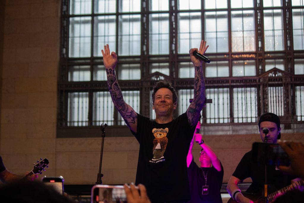 Montreal Pop-Punk Legends SIMPLE PLAN Play Pop Up Show At Union Station In Toronto